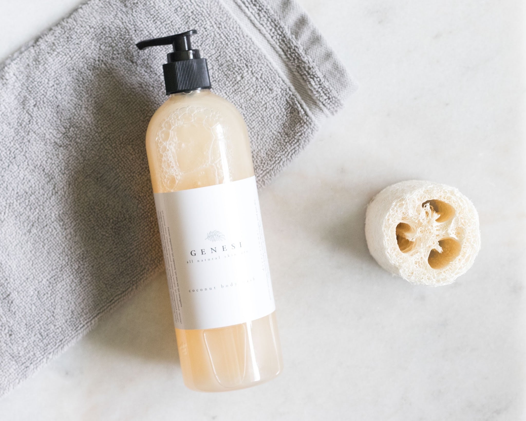 Coconut face wash 8 oz.